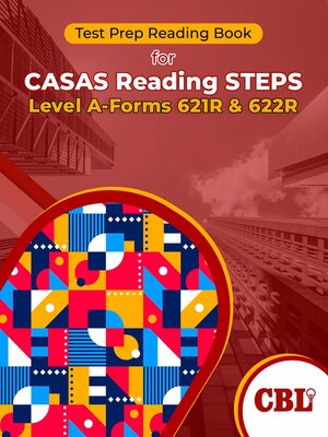 cover image of Test Prep Reading Book for CASAS Reading STEPS Level A-Forms 621R and 622R